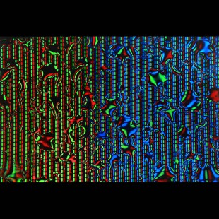 Tech Macro Photography, Droplets on a TV Screen